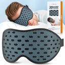 LitBear Breathable Sleep Mask, 3D Eye Mask Sleep for Side Sleeper Women Men