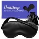 Umisleep Sleep Mask, 100% Mulberry Silk Eye Mask Sleeping for Women Men