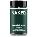 NAKED Men’s Multi – Daily Multivitamin for Men – A, C, E, Selenium, Zinc, Fruit and Super Green Extracts and More to Boost Immune Support – Gluten-Free and Vegetarian Daily Vitamins – 60 Capsules