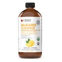 Complete Natural Products Gallbladder Support Liquid 16oz Supplement - Apple Cider Vinegar Formula with Turmeric Beet Milk Thistle Enzymes, Digestive Cleanse Aid for Liver Health, USA Made Kosher