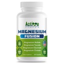 Magnesium Fusion 4X, Glycinate, Taurate, Malate, Orotate Complex, Supports Relaxation, Restful Sleep & Heart Health, Daily Magnesium Support, No Mag Citrate or Oxide, Made in USA