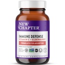 New Chapter® Vitamin C Immune Defense Supplement + Elderberry – Excellent Source of Vitamin C, One Daily Tablet for Healthy Immune Support, Made with Organic Herbs, Non-GMO, Gluten Free, 90 ct