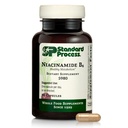 Standard Process Niacinamide B6 - Supports Energy Metabolism & Nervous System Health - Aids Blood Flow & Digestive Health with Niacin & Vitamin B6 - Non-Dairy - 90 Capsules