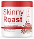 Skinny Roast - Skinny Roast Coffee Advanced Formula, Official SkinnyRoast Organic Powder, Supplement Support Healthy Lifestyle - Premium Natural Formula, 60 Servings for 1 Month
