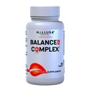Hallusa Natural B-Complex - B Vitamins Supplement to Support Energy Levels, Metabolism & Nervous System* - with Inositol, Choline, Biotin, Folic Acid - 60 Tablets
